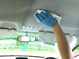 Headliner cleaning